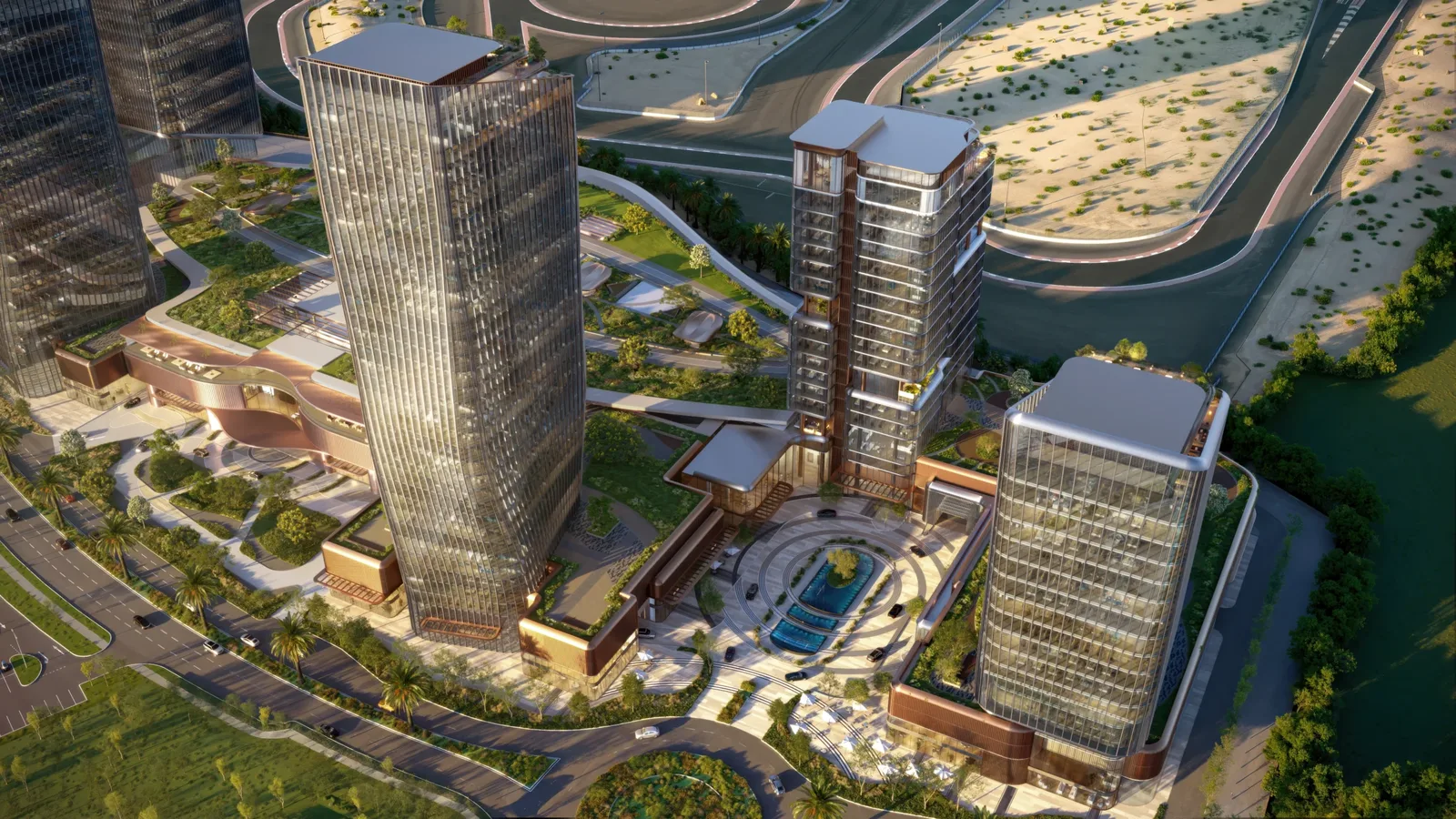 O1NE District – Commercial Towers